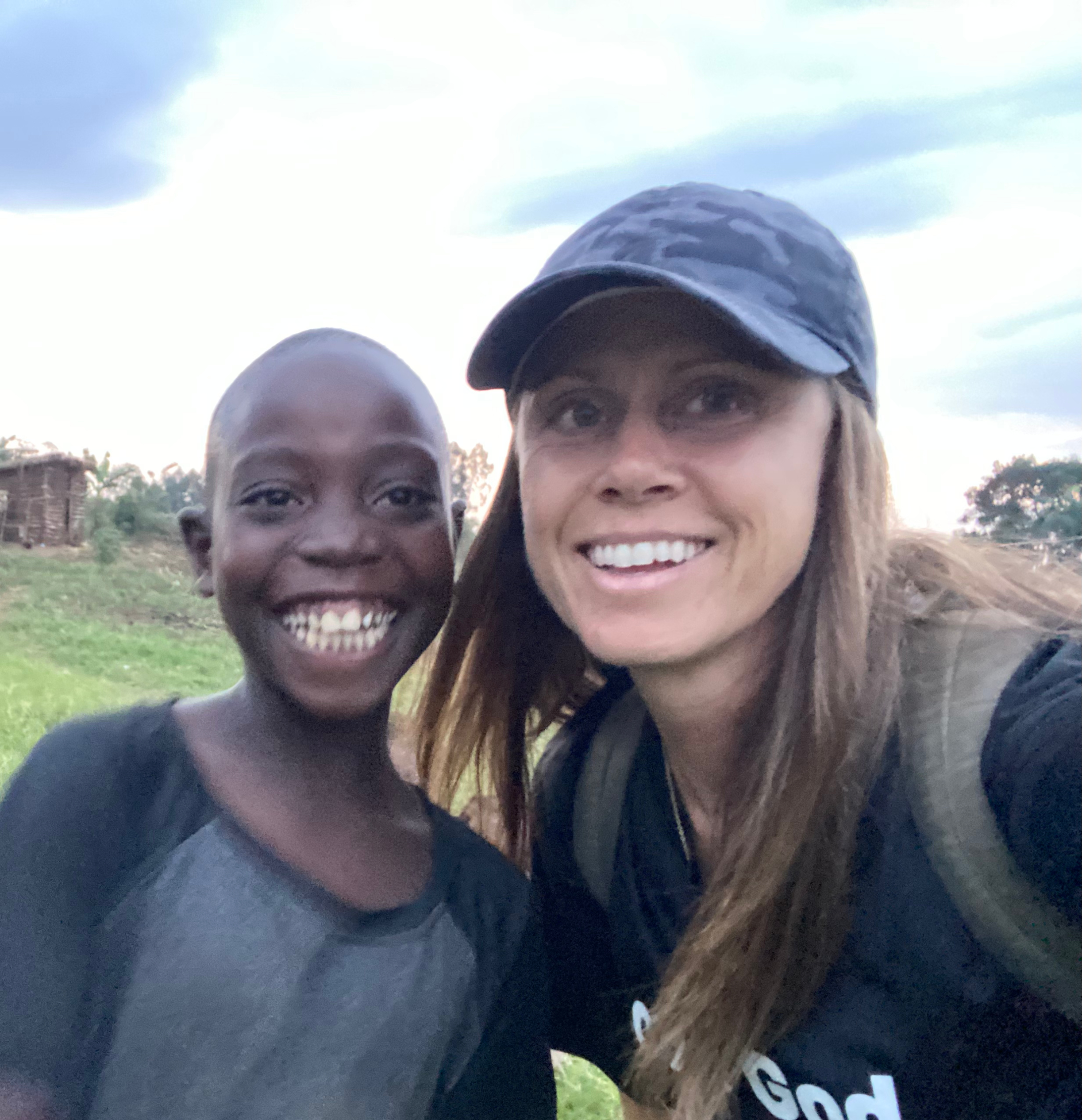 Brooke Bennett in the field