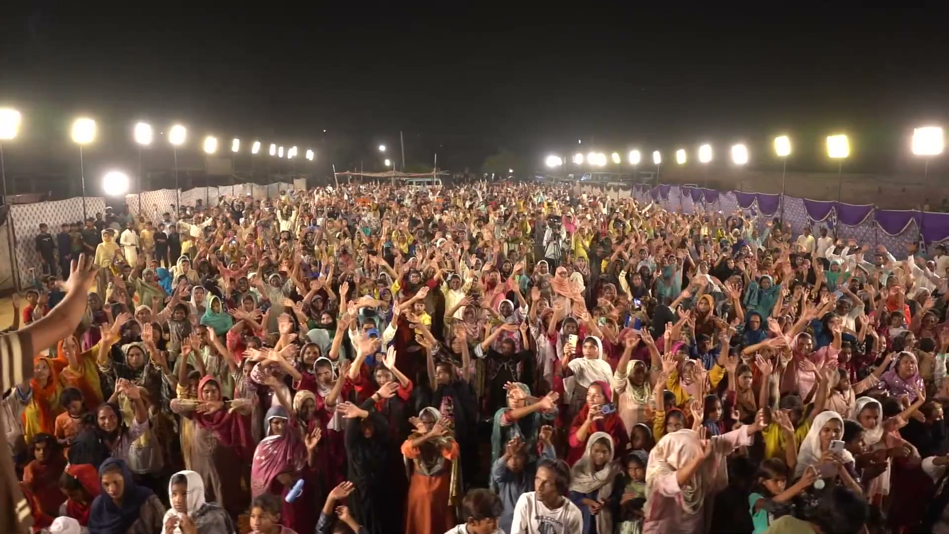 A Ten Nine Mission crusade gathering